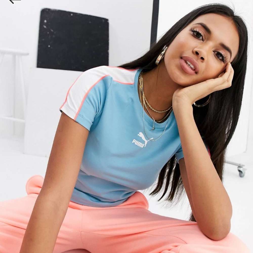 Puma 🌸 Classic Tee in Blue